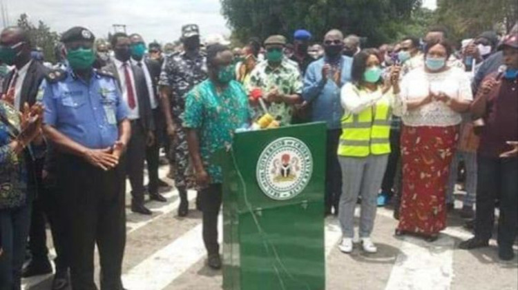 You Can't Contract Coronavirus Once You Use Face Mask- Cross River Governor (Video)