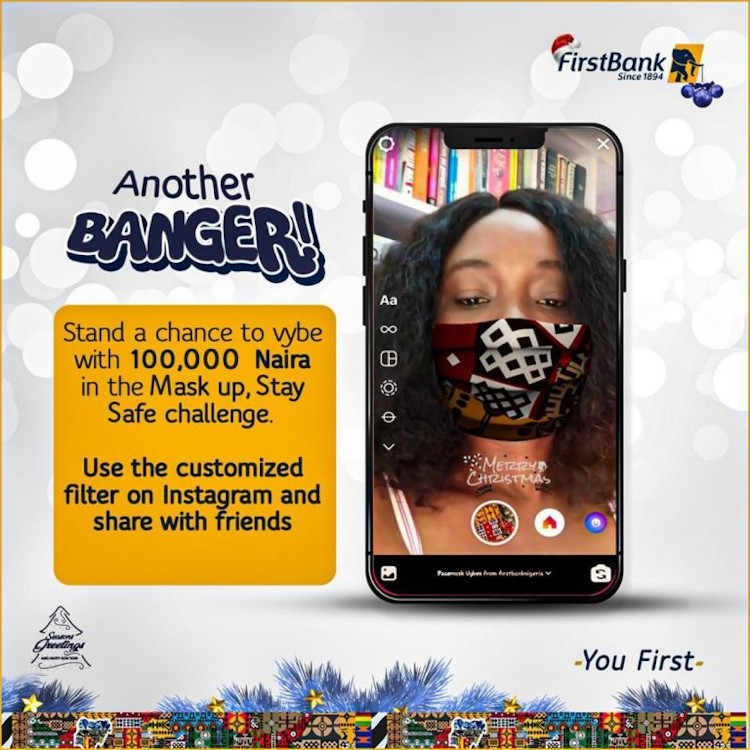 First Bank: Mask Up, Stay Safe