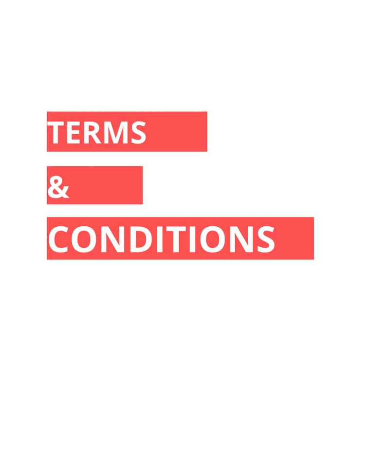 Terms And Conditions
