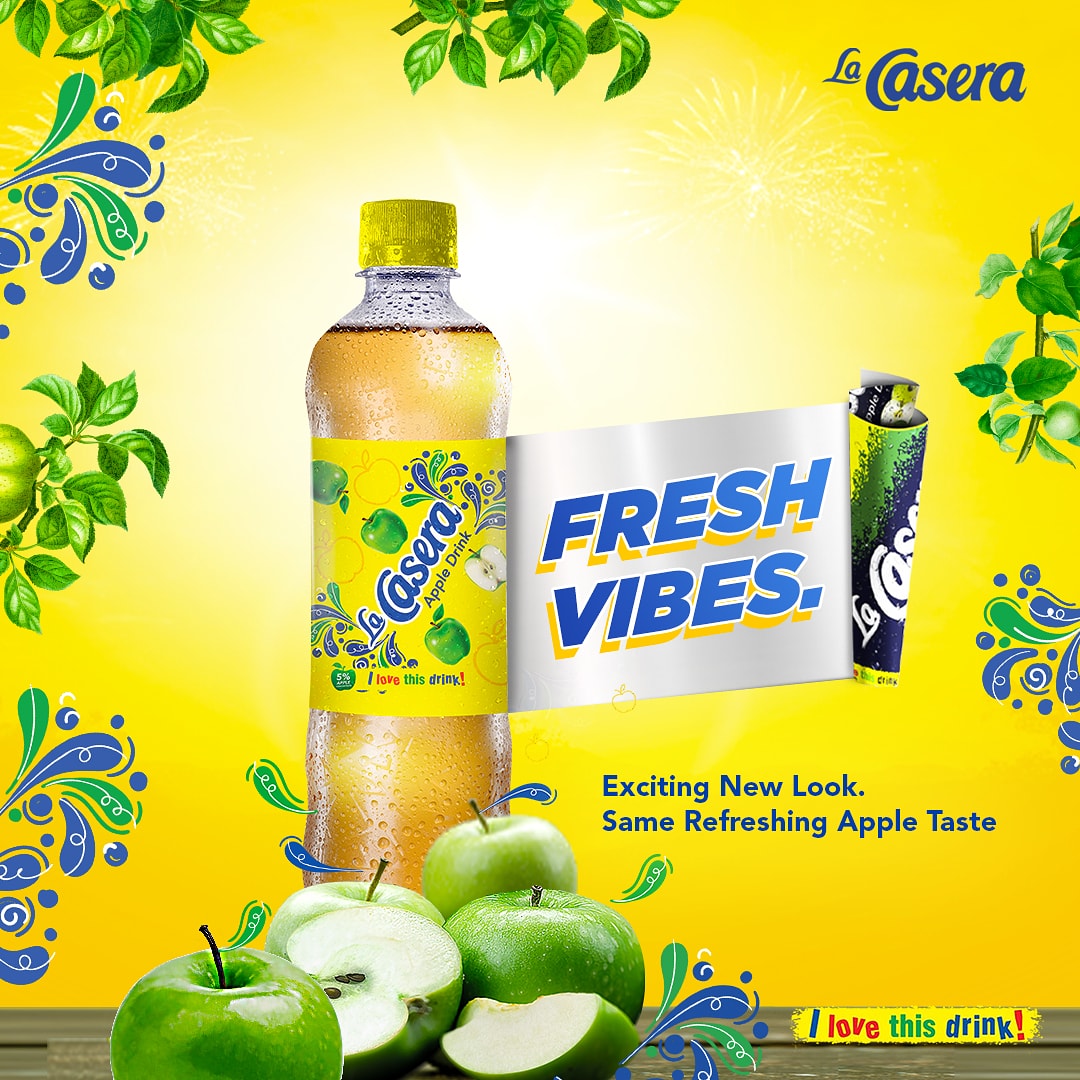 #ILoveThisDrink: LaCasera Wears a Cool New Look
