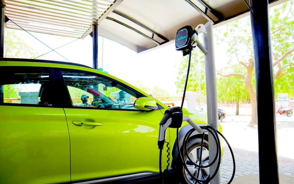 Jelani Aliyu, DG NADDC Commissions First Solar Powered Electric Vehicle Charging Station (Photos) Brandnewsday8