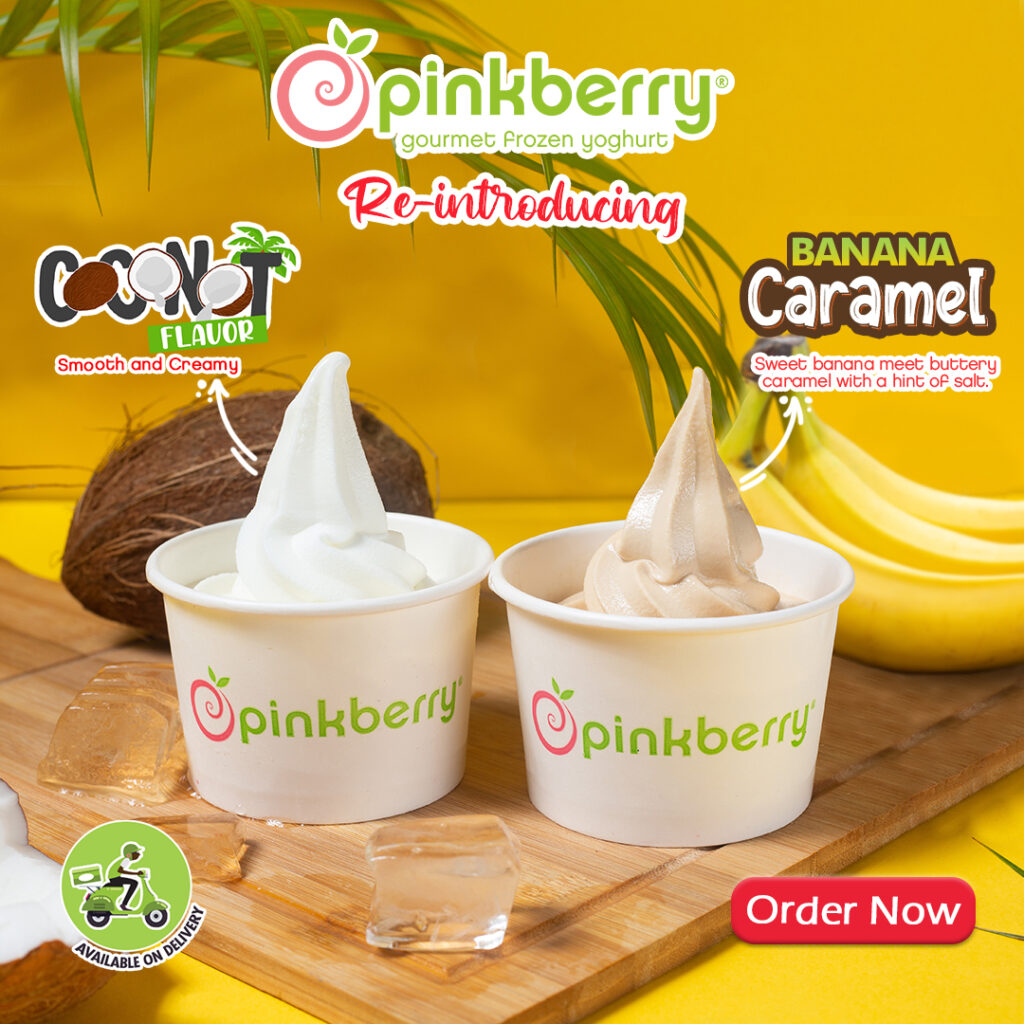 banana and coconut Brandnewsday It’s an April Full of Pinkberry Surprises!