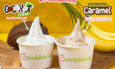 banana and coconut Brandnewsday It’s an April Full of Pinkberry Surprises!