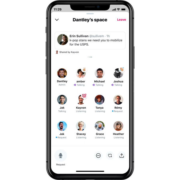 twitter spaces