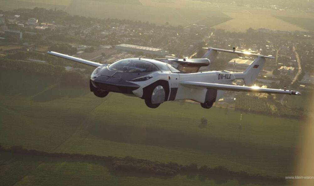 Air Car Flying