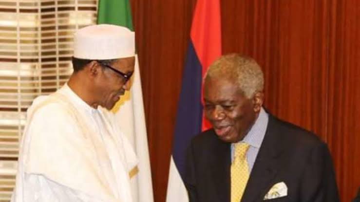 Ernest Shonekan net worth, Korede Shonekan, Tarihin Ernest Shonekan, Is Ernest Shonekan still alive, How old is Ernest Shonekan, Kemi Shonekan, Margaret Shonekan, Adeboye Shonekan,