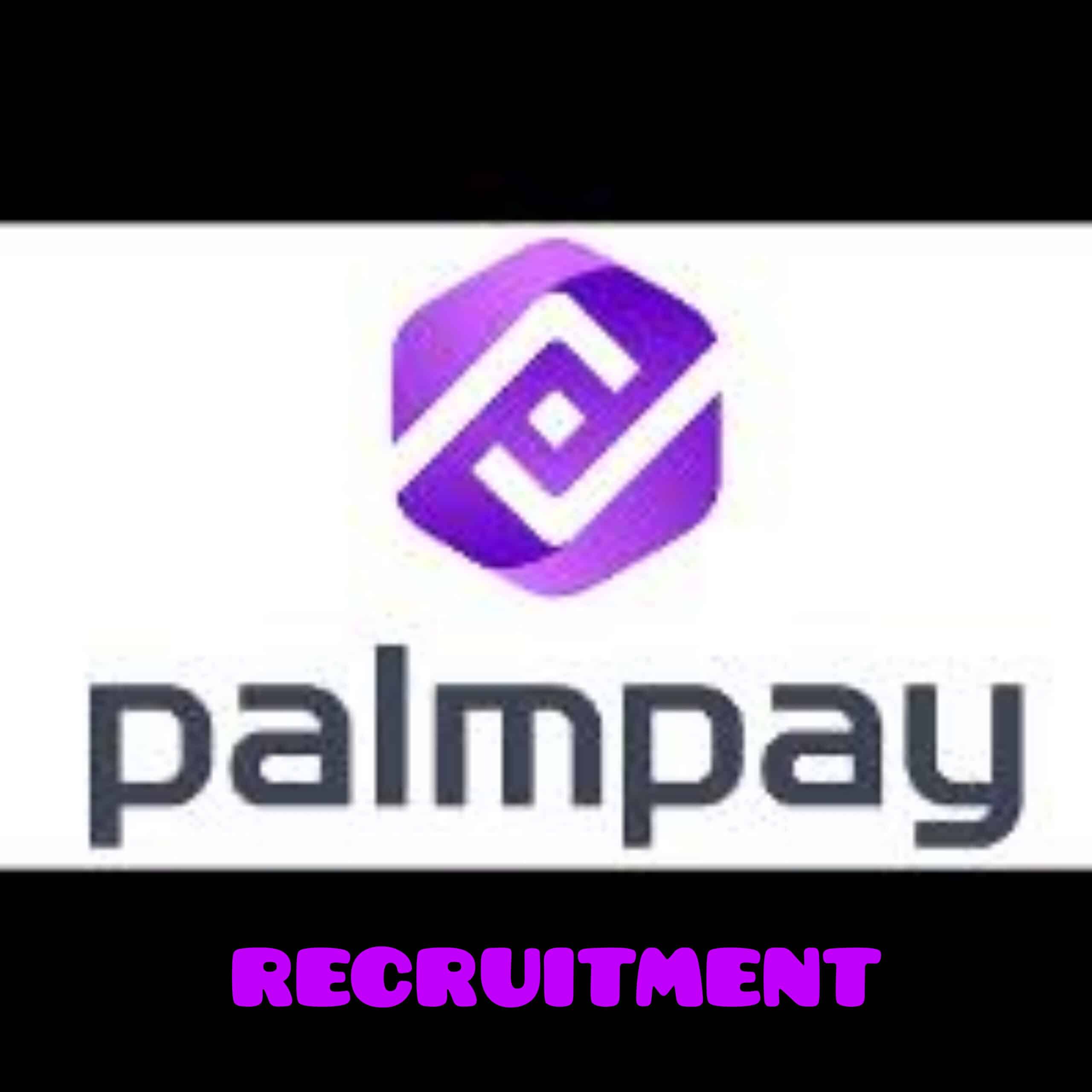 Apply For Massive PalmPay Recruitment 2022, Careers & Job Vacancies
