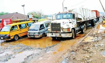 Motorists, Commuters Groan, Businesses Shut As Sango-Ota Road Collapses