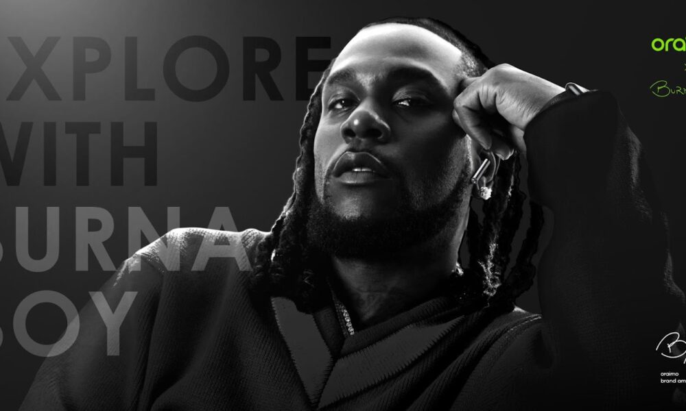 Burna Boy Bags New Endorsement, Becomes Brand Ambassador For Oraimo