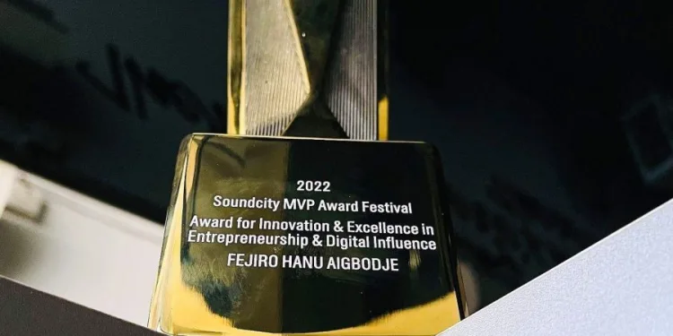 Soundcity Mvp Award, Patricia CEO