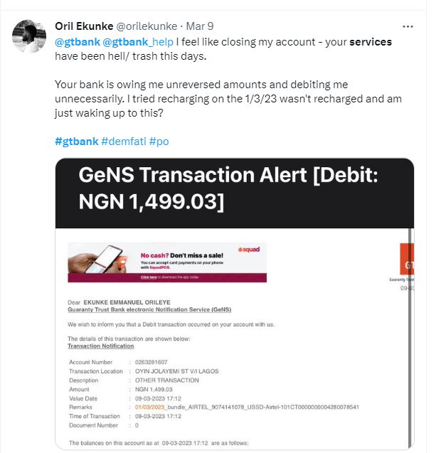 GTBank MD: Miriam Olusanya’s ‘Incompetence’ Destroying GTBank, As Customers Dump Bank, Shareholders Blame Segun Agbaje