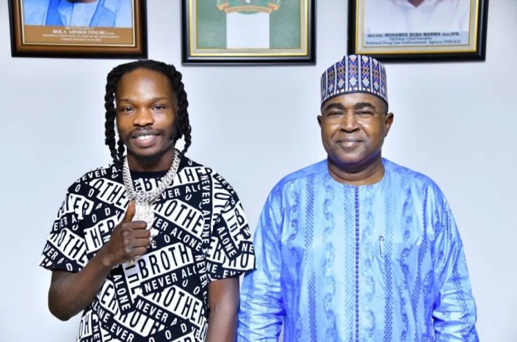 Naira Marley, NDLEA Speaks On Appointing Naira Marley As Its Ambassador