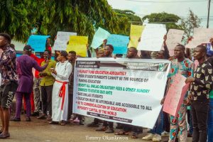 Unilag student protest