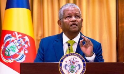 Seychelles President Wavel Ramkalawan