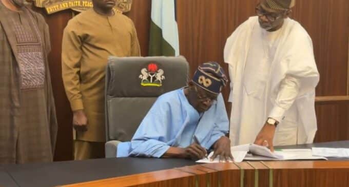 President Tinubu, Nigerian state governors