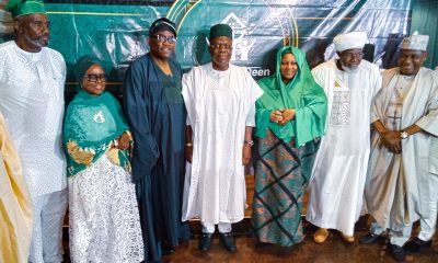 President, National Missioner Of Ansar-ud-Deen Society Charge Kekere-Ekun, Others At Inauguration Of Ansar-ud-Deen Foundation
