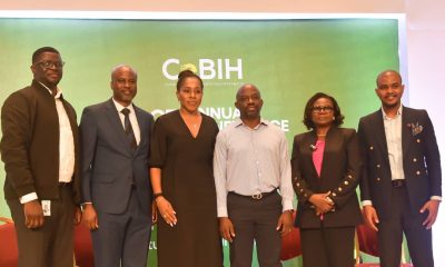 L-R: Munachimso Duru, Head Products, Partnership and Innovation, Afrigopay Financial Services Limited; Damola Giwa, Country Manager, Visa West Africa; Wunmi Ogunbiyi, CeBIH Advisory Council; Adedamola Adeniran, Divisional Head for Product Management & Solution Delivery, Verve International; Olanike Kolawole, Executive Director/Chief of Operations, Nigerian Consumer Credit Corporation (CREDICORP); Ifeanyi Chukuwekem, Head, Corporate Strategy Department, eTranzact, during the CeBIH 2025 Annual Conference held at Eko Hotel & Suites in Lagos.