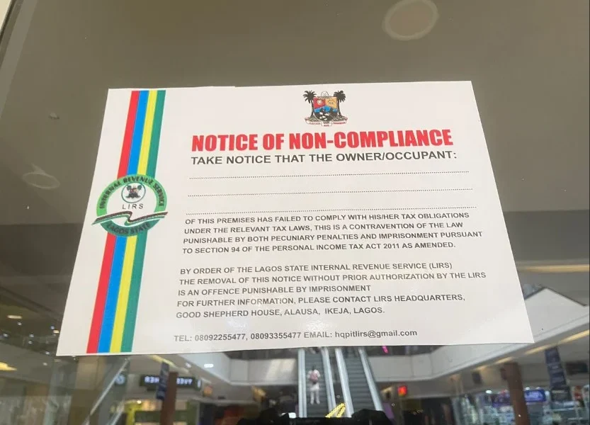 ICM ShopRite, tax-non-compliance