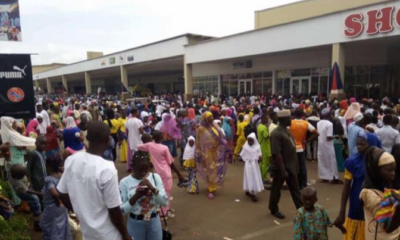 Pictures Of How Shoprite Shuts Its Doors To Hundreds Of Ilorin Shoppers On Eid Day