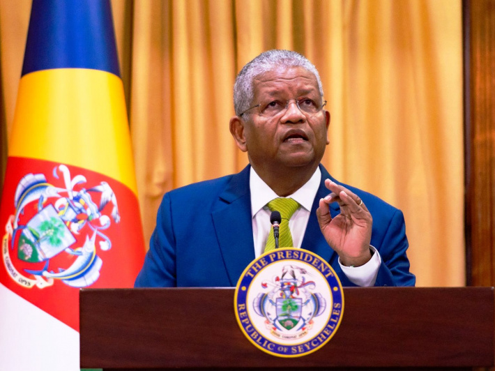 Seychelles President Wavel Ramkalawan