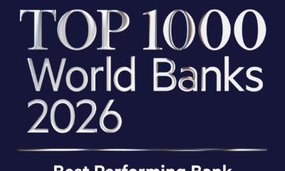 GTBank Named Best Overall Performing Bank In Nigeria In The Banker's Top 1000 World Rankings 2026