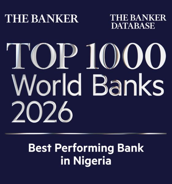 GTBank Named Best Overall Performing Bank In Nigeria In The Banker's Top 1000 World Rankings 2026